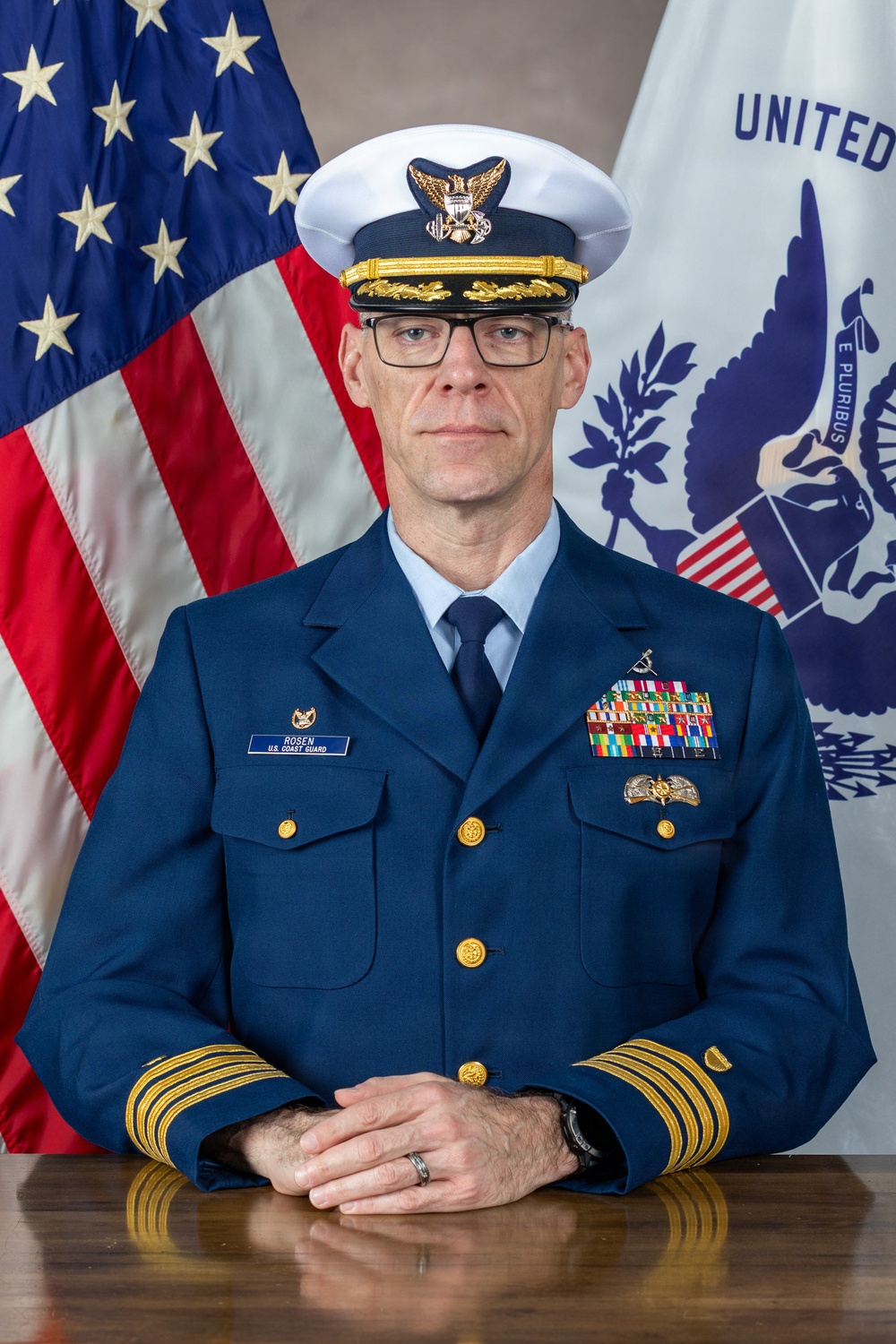 Captain Christopher Rosen command portrait