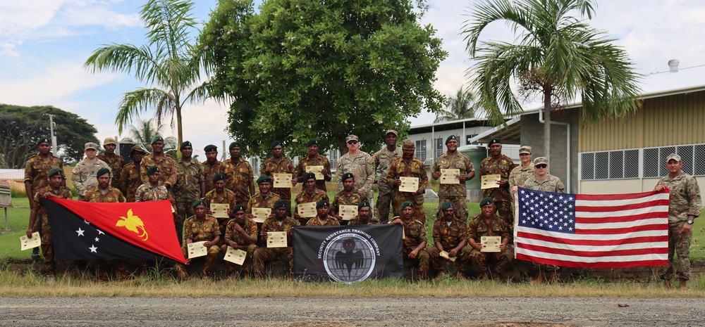 SATMO Concludes Comprehensive Medical and Tactical Training with Papua New Guinea Defence Force