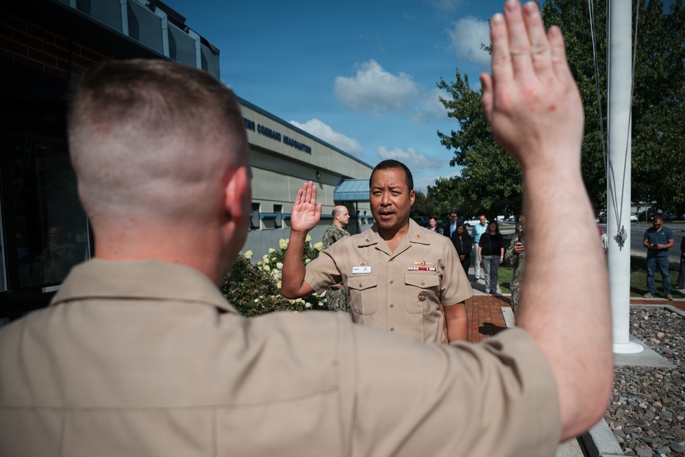 NAVSUP HQ promotion and award ceremony