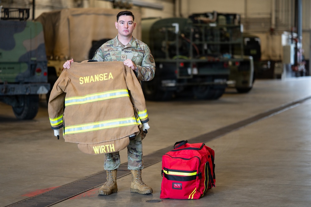 375th LRS Airman answers two calls to serve