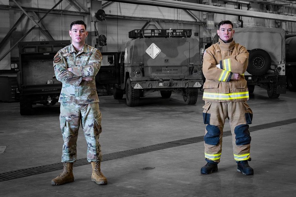 375th LRS Airman answers two calls to serve