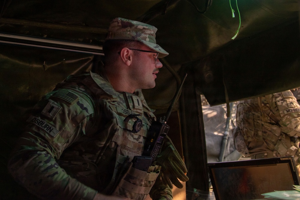76th MBCT Field Artillery Soldiers conduct a dry-fire Exercise