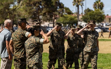 CLR-1 conducts change of command, welcoming new commander