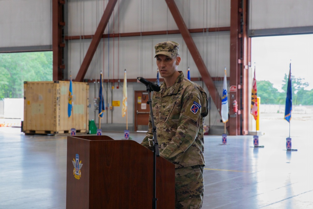 10th Combat Aviation Brigade Col. Blanton CoC