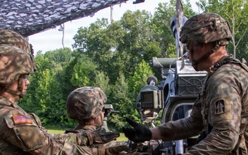 76th MBCT Field Artillery Soldiers conduct a dry-fire Exercise