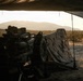 Marines with 1st Battalion, 11th Marine Regiment sling rounds during FSCEX