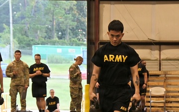 Bayne-Jones Army Community Hospital Soldiers complete Army Fitness Test