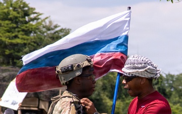 1-290th BSB simulates a protest during CRX 26-02