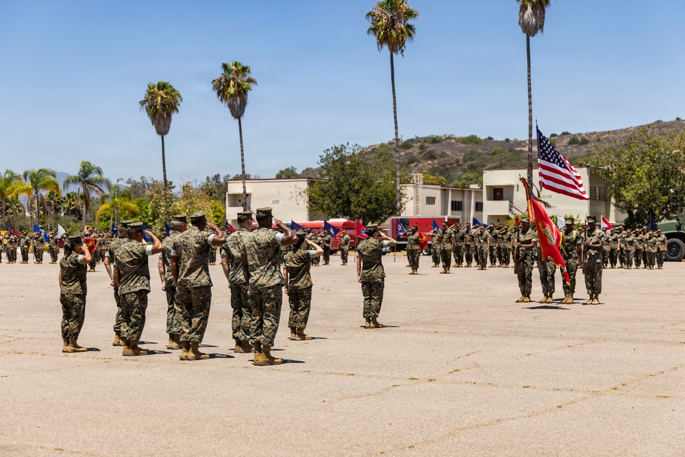 New Leadership: 1st CRR conducts change of command