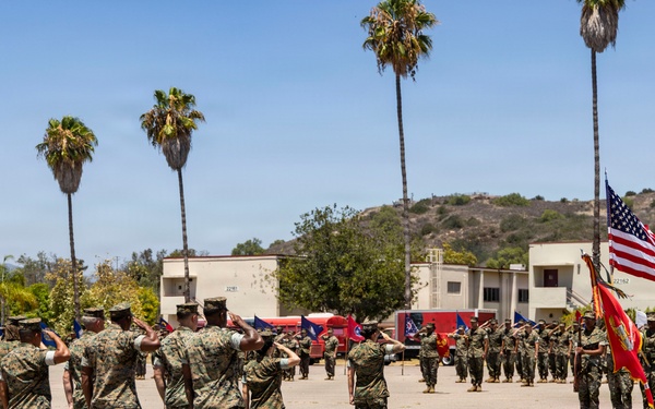 New Leadership: 1st CRR conducts change of command