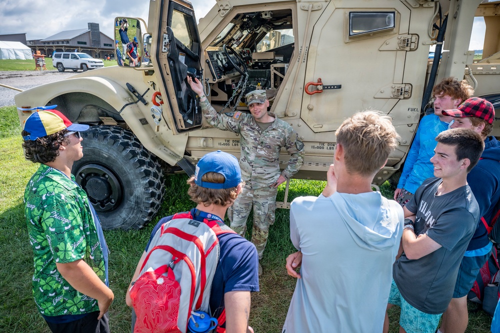 W.Va Guard supports 2026 National Scout Jamboree