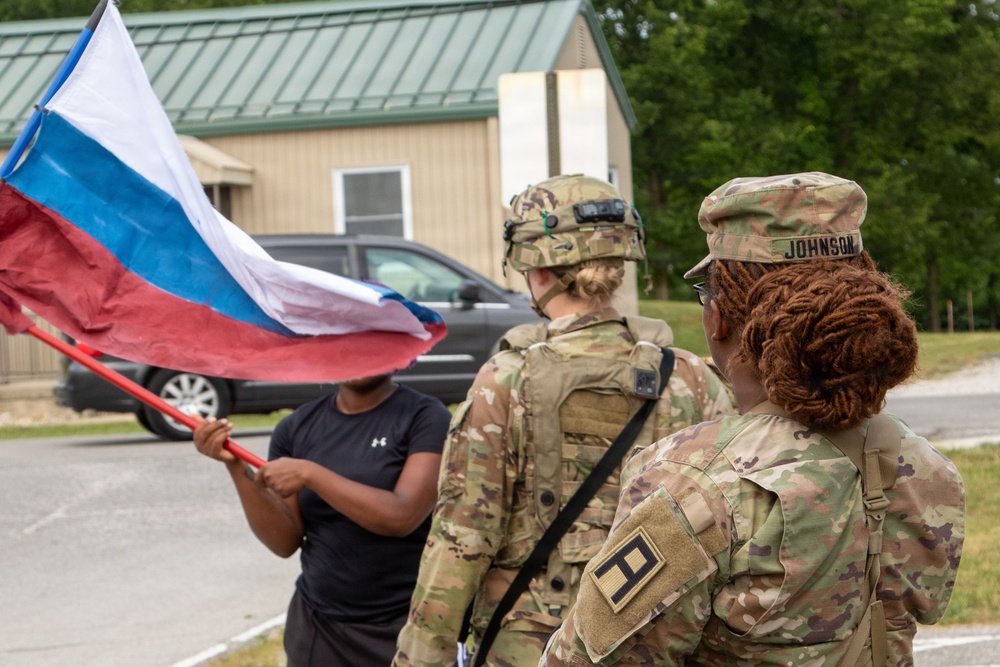 1-290th BSB simulates a protest during CRX 26-02