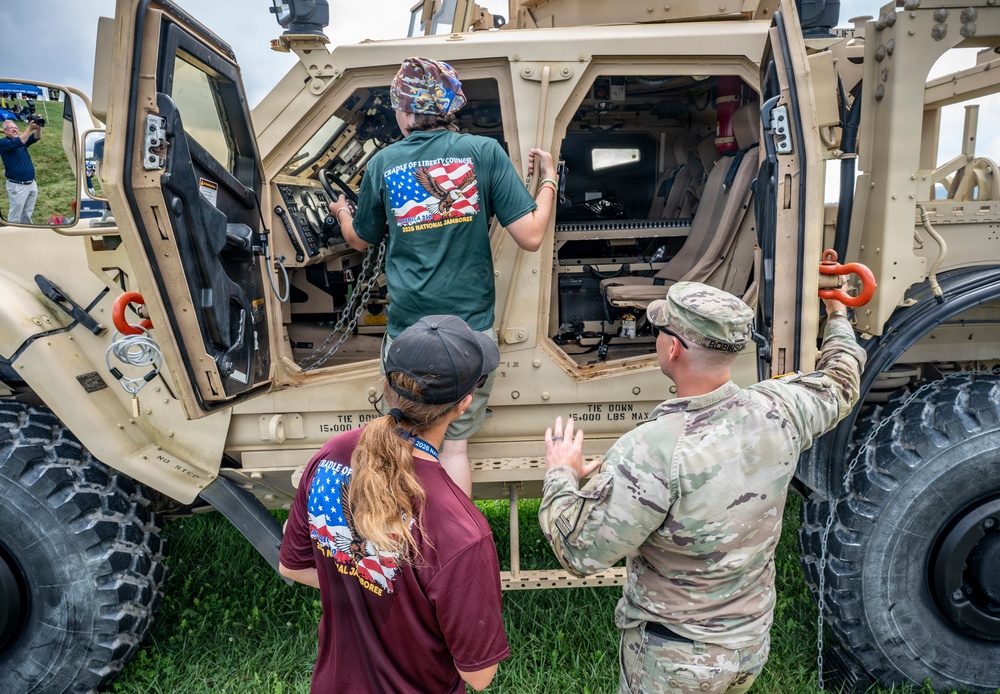 W.Va Guard supports 2026 National Scout Jamboree