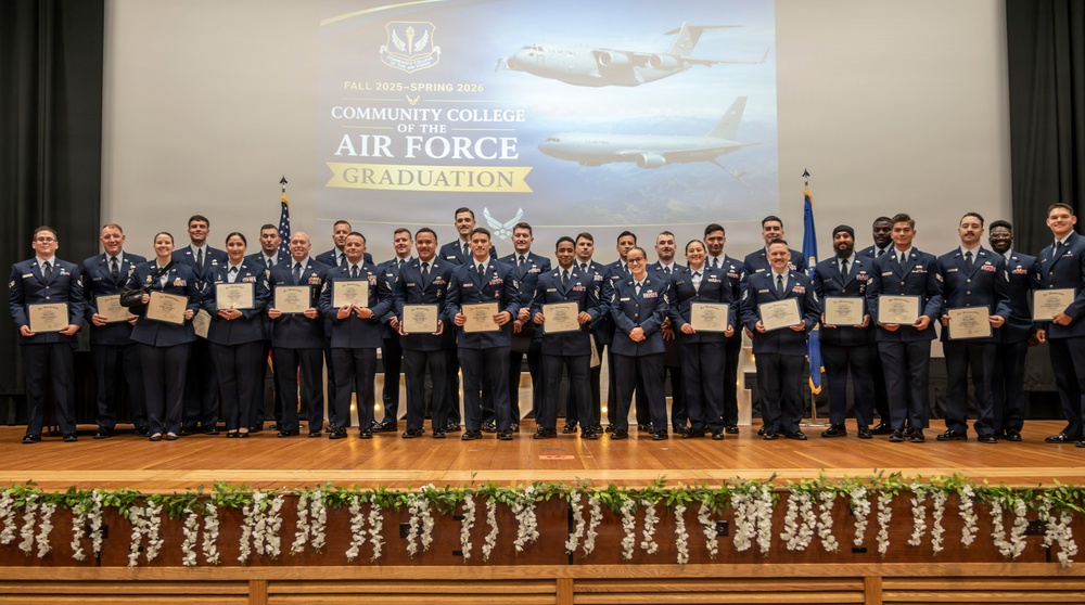 CCAF Graduation - Class of fall 2025 &amp; spring 2026