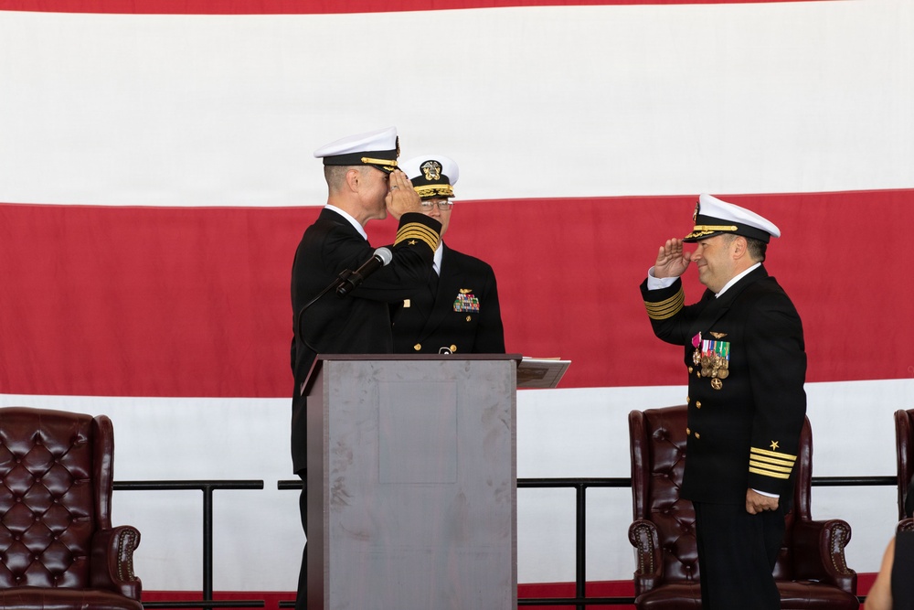 Halpern retires after 26 years, hands command of Naval Test Wing Pacific to Putre