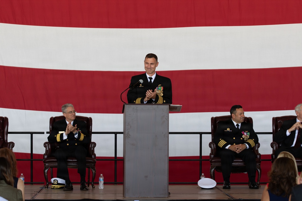 Halpern retires after 26 years, hands command of Naval Test Wing Pacific to Putre