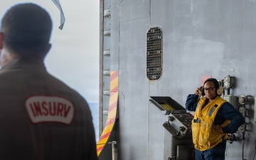 USS KEARSARGE IS ASSESSED DURING INSURV