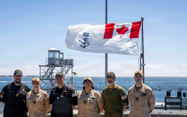 USS O'Kane Sailors Visit HMCS Charlottetown