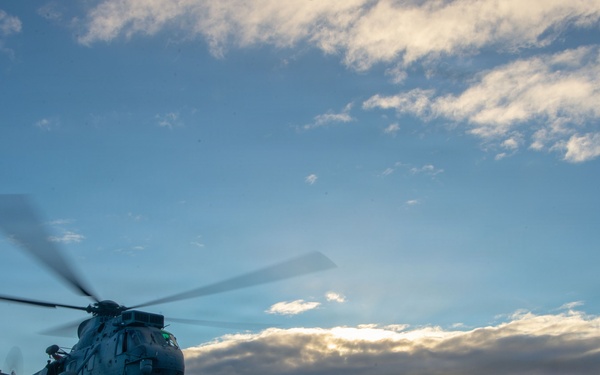 Peruvian Navy departs USS Essex during RIMPAC 2026