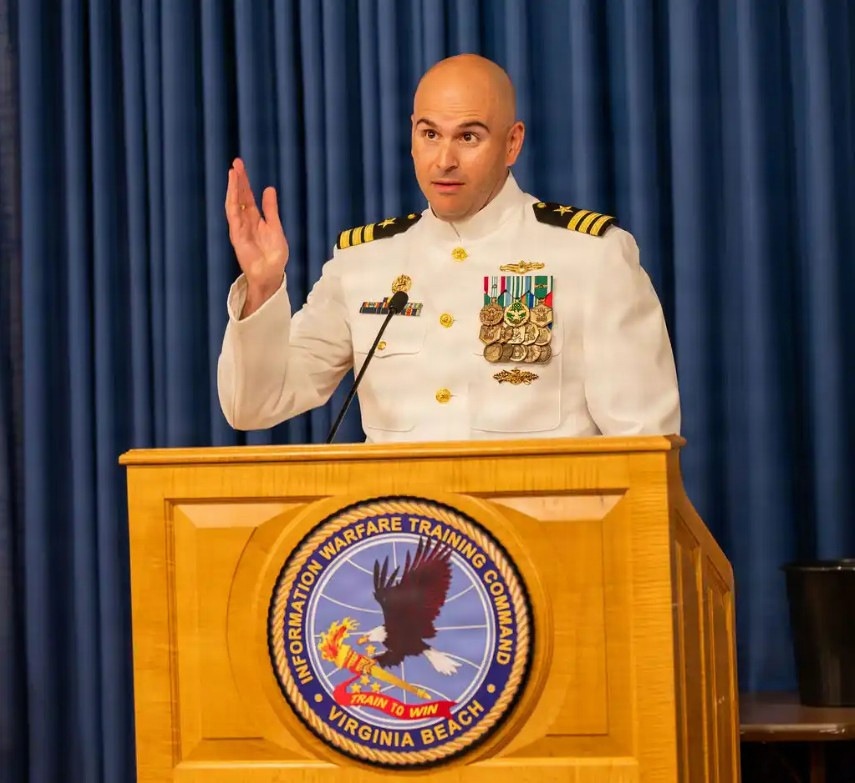IWTC Virginia Beach conducts change of command ceremony