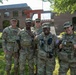 U.S. Army Chief Warrant Officer 5 Aaron Anderson and Chief Warrant Officer 5 Robert Gibson Check-in with Florida Guardsmen
