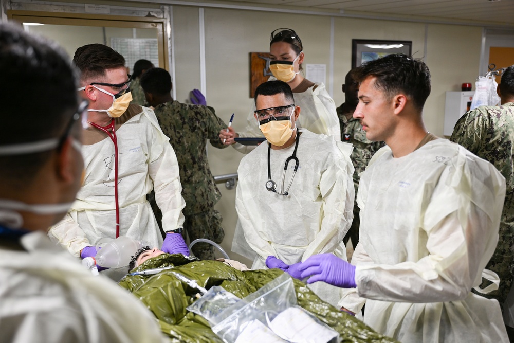 Expeditionary Medical Unit 2 Afloat Operational Readiness Evaluation