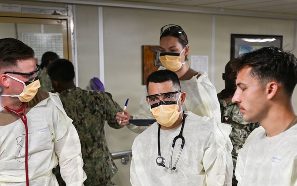 Expeditionary Medical Unit 2 Afloat Operational Readiness Evaluation