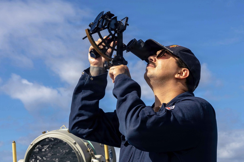 USS Chosin Sailors stand watch during RIMPAC 2026