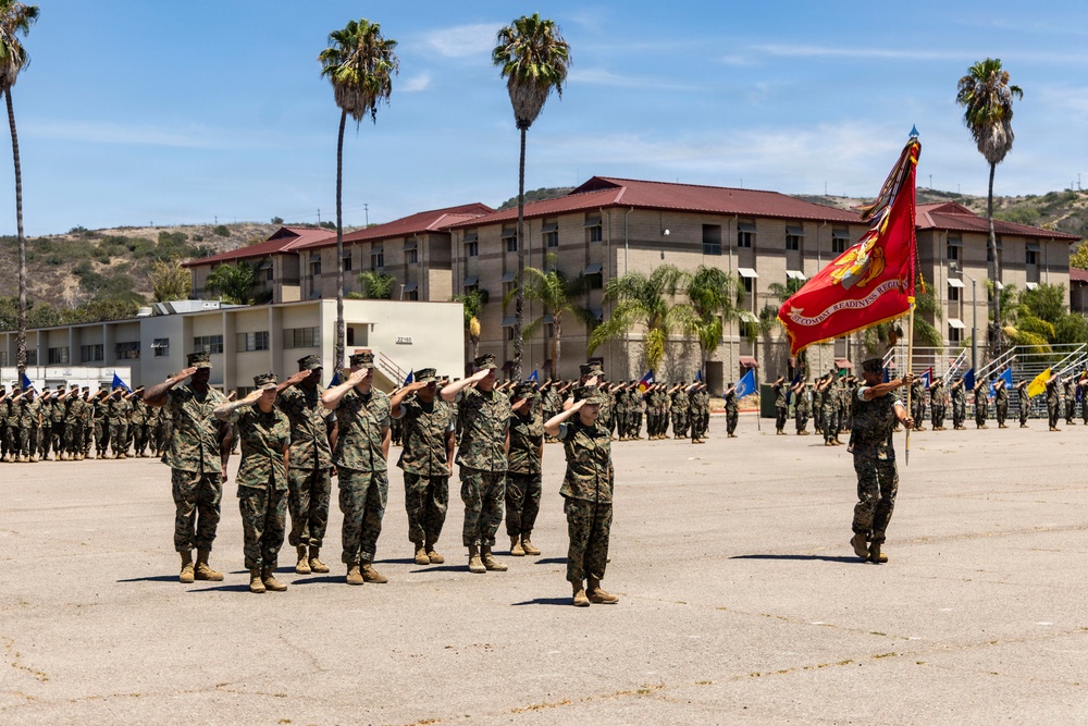New Leadership: 1st CRR conducts change of command