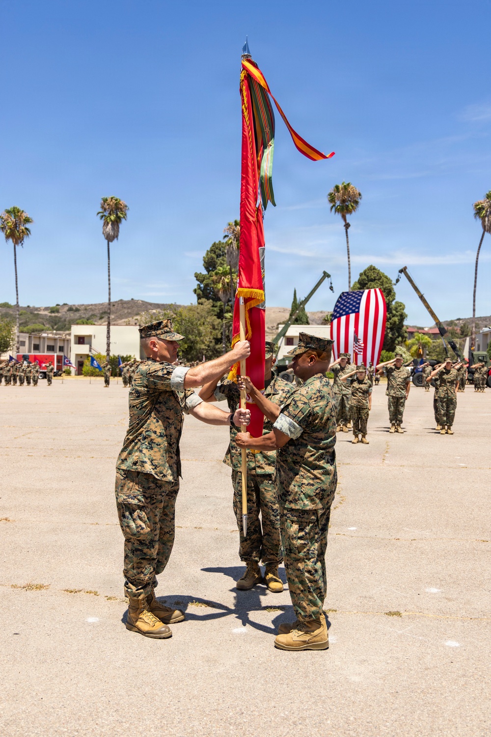 New Leadership: 1st CRR conducts change of command