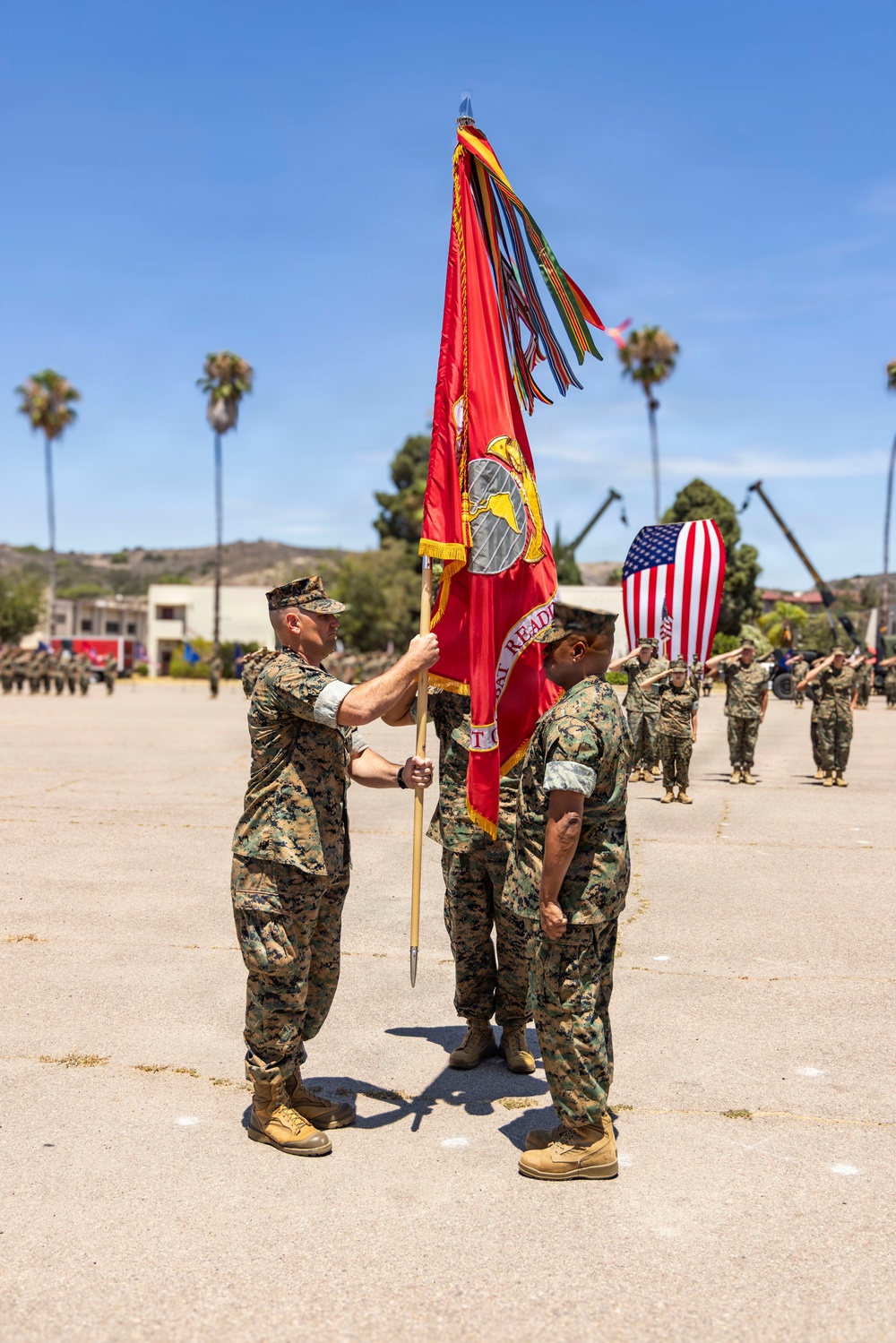 New Leadership: 1st CRR conducts change of command