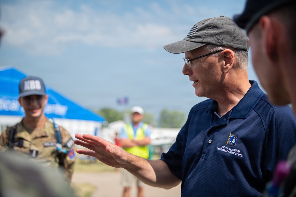SECAF visits EAA AirVenture Oshkosh 2026