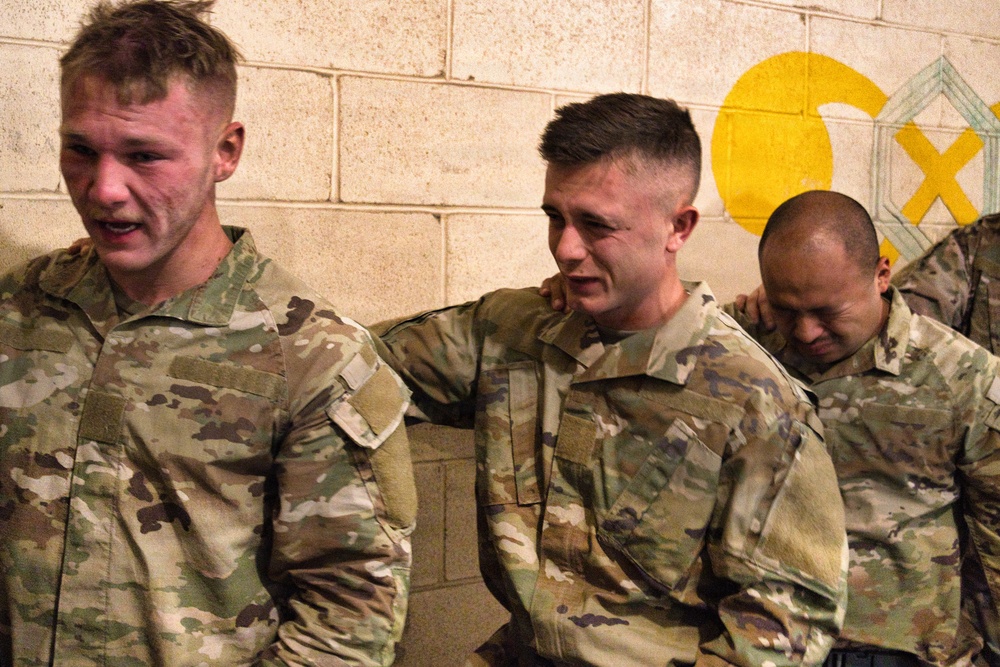 Bravo Battery, 1-623rd Field Artillery Conducts CS Gas Training at Fort Knox