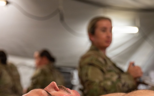 325th Field Hospital conducts medical training during Operation Bold Eagle's Exercise Global Medic 2026