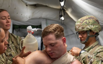 325th Field Hospital conducts medical training during Operation Bold Eagle's Exercise Global Medic 2026