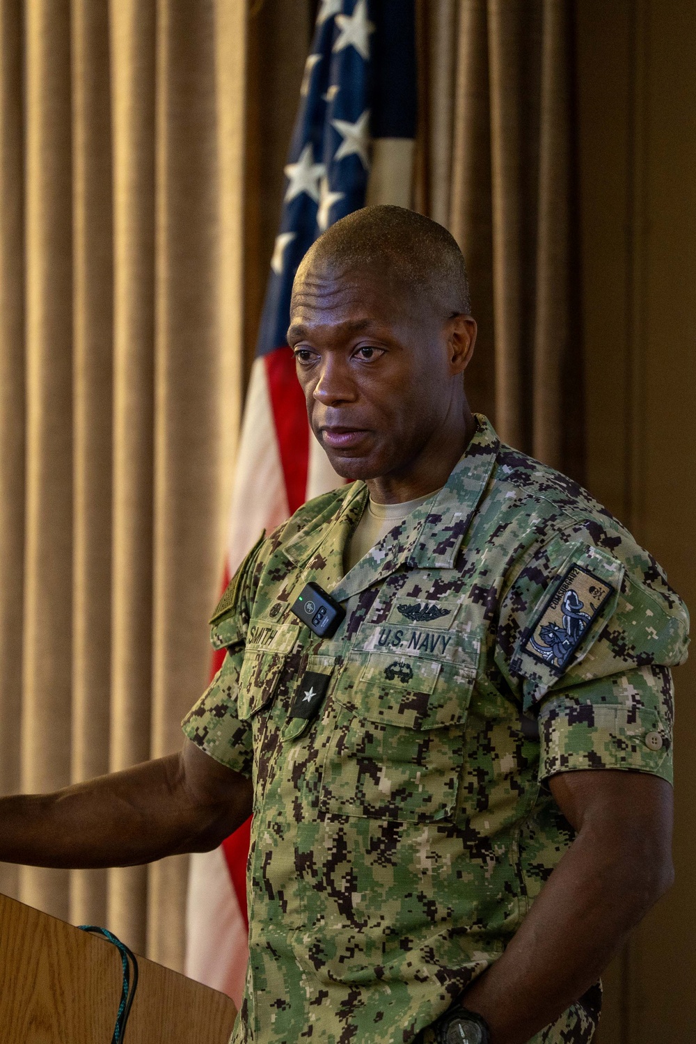 U.S. Navy Submarine Force Leaders Deliver Remarks at SSWATS