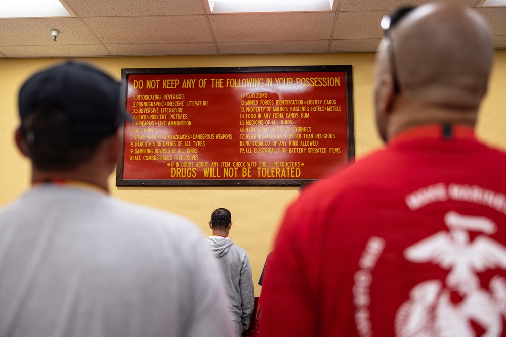 Educators and Community Influencers from across Washington, Oregon and California visit MCRD San Diego