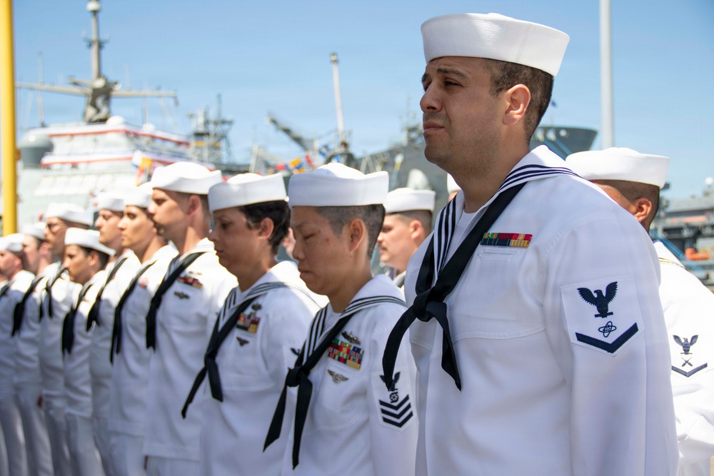 USS Fort Worth (LCS 3) Decommissioning Ceremony