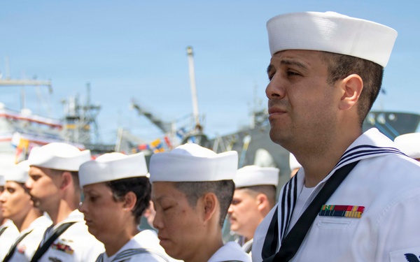 USS Fort Worth (LCS 3) Decommissioning Ceremony