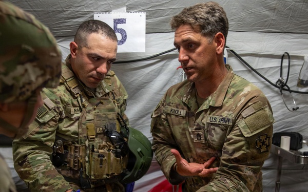 325th Field Hospital conducts medical training during Operation Bold Eagle's Exercise Global Medic 2026