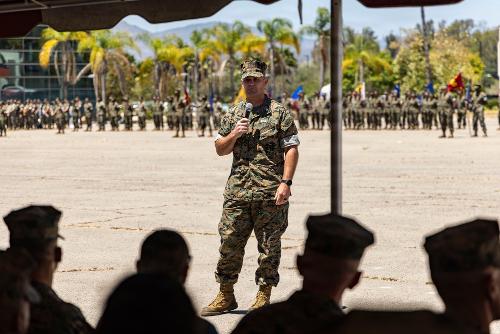New Leadership: 1st CRR conducts change of command