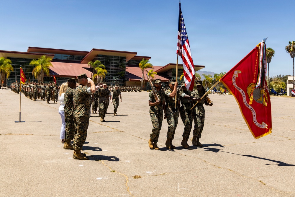 New Leadership: 1st CRR conducts change of command