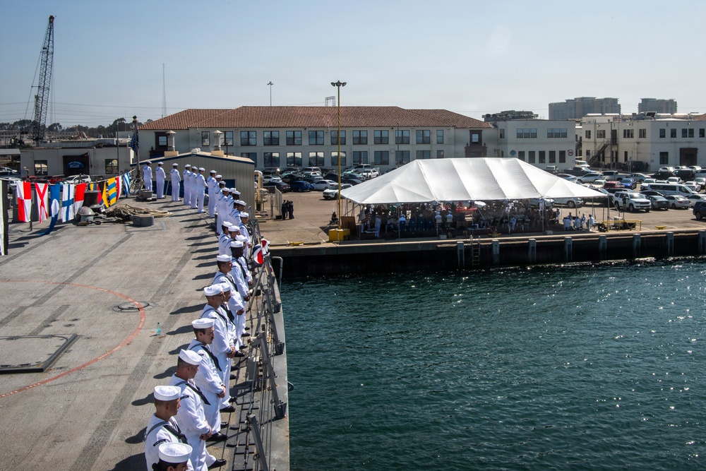 USS Fort Worth (LCS 3) Decommissioning Ceremony