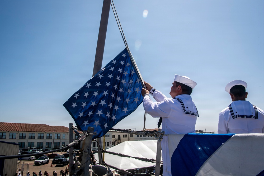 USS Fort Worth (LCS 3) Decommissioning Ceremony