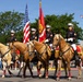 Marine Corps Mounted Color Guard participates in Cheyenne Frontier Days 2026