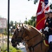 Marine Corps Mounted Color Guard participates in Cheyenne Frontier Days 2026