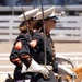 Marine Corps Mounted Color Guard participates in Cheyenne Frontier Days 2026