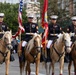 Marine Corps Mounted Color Guard participates in Cheyenne Frontier Days 2026