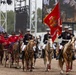 Marine Corps Mounted Color Guard participates in Cheyenne Frontier Days 2026