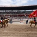 Marine Corps Mounted Color Guard participates in Cheyenne Frontier Days 2026